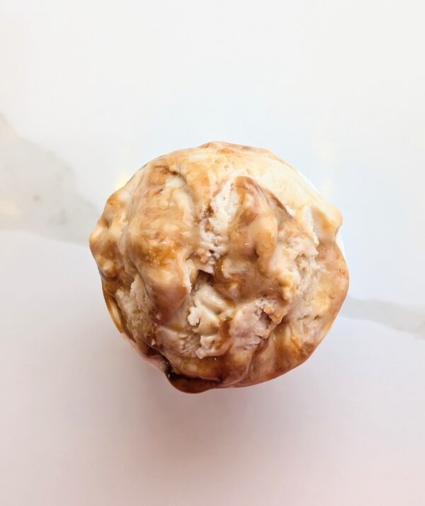 Shortbread homemade caramel swirl